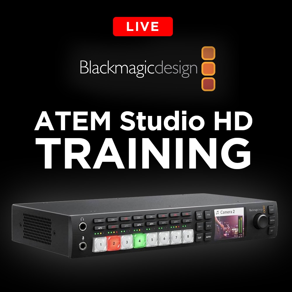 ATEM TV Studio HD Switcher Training Webinar | WOW Media